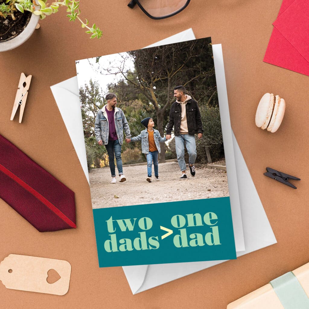 Create unique and cost effective Father's Day cards using photos in minutes with Snapfish