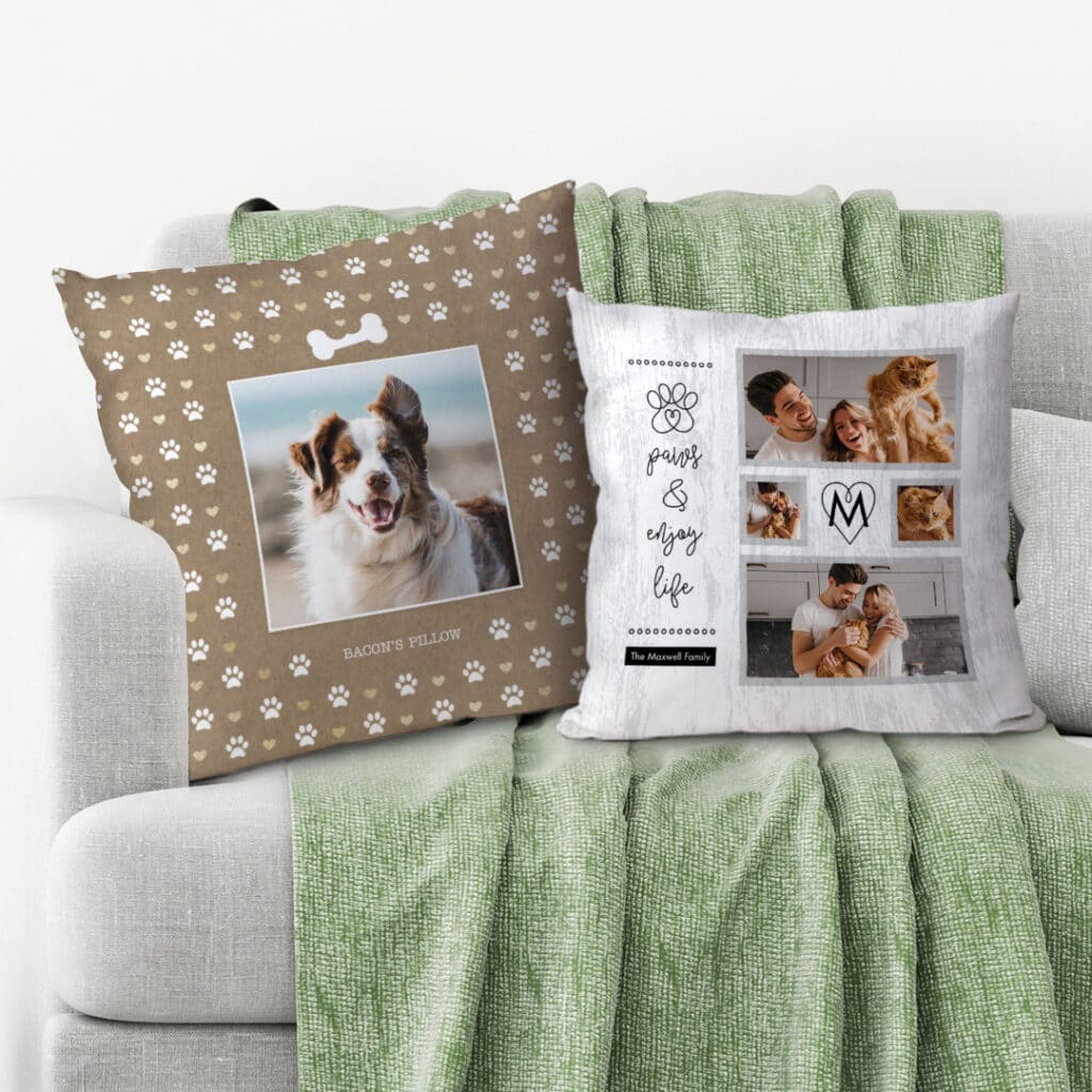 Celebrate Pets On National Pet Day With Custom Pet Cushions Made On Snapfish.co.uk 