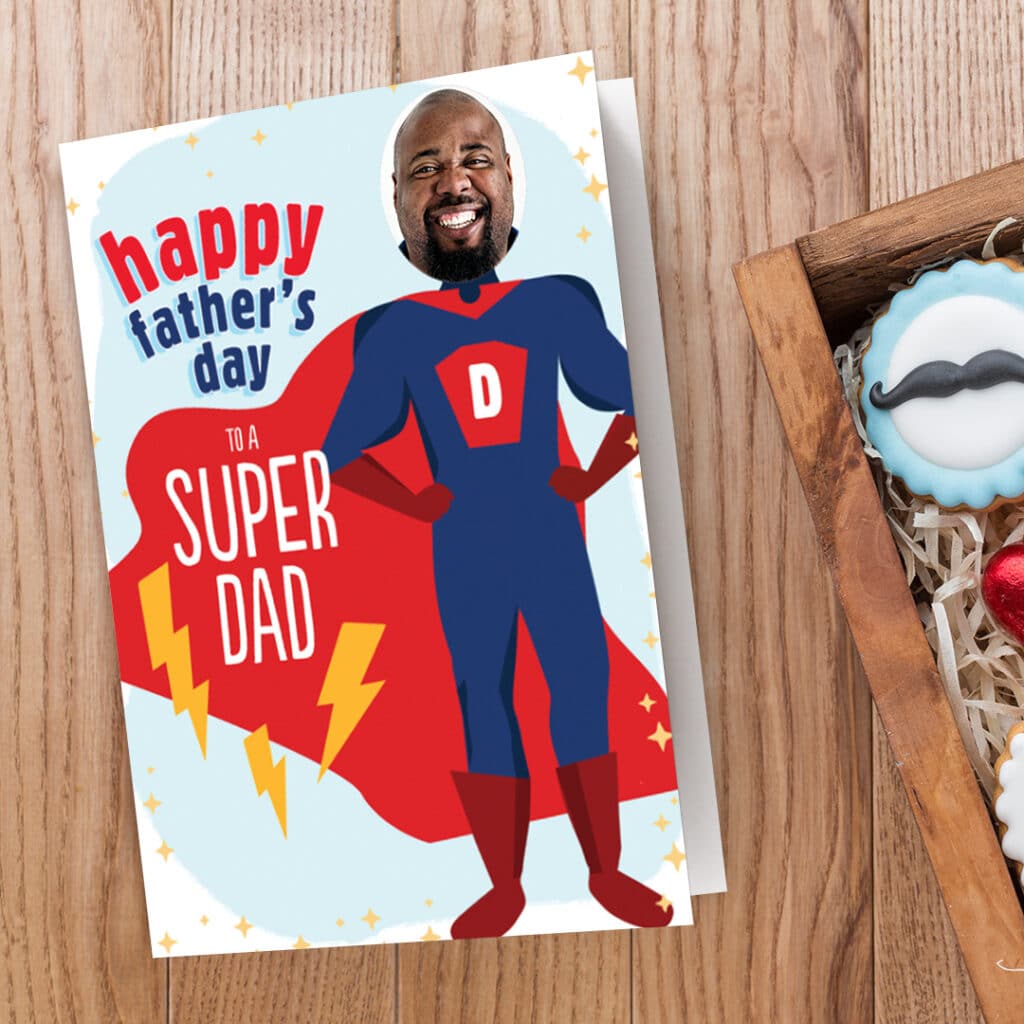 Create unique and cost effective Father's Day cards in minutes with Snapfish