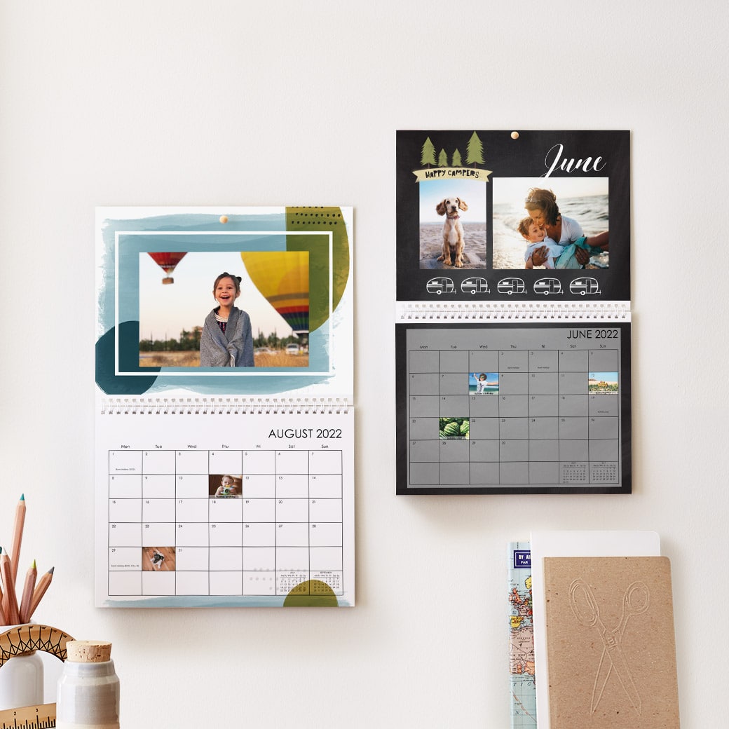 New features for photo calendars Snapfish UK