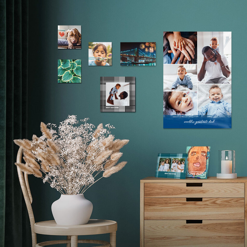 Personalised & Wonderful Wall & Tabletop Print Designs For Dad