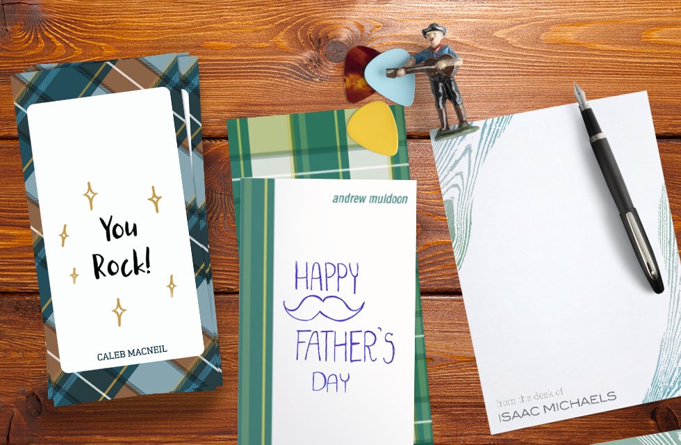 Customised Stationery Designs For Dad - Made With Snapfish