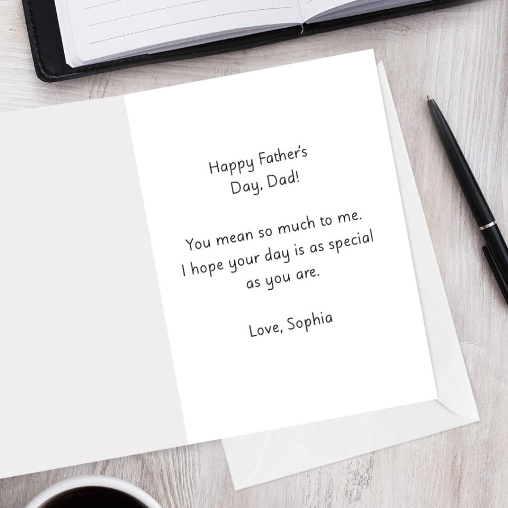 What to Write In Your Perfect Father’s Day Card