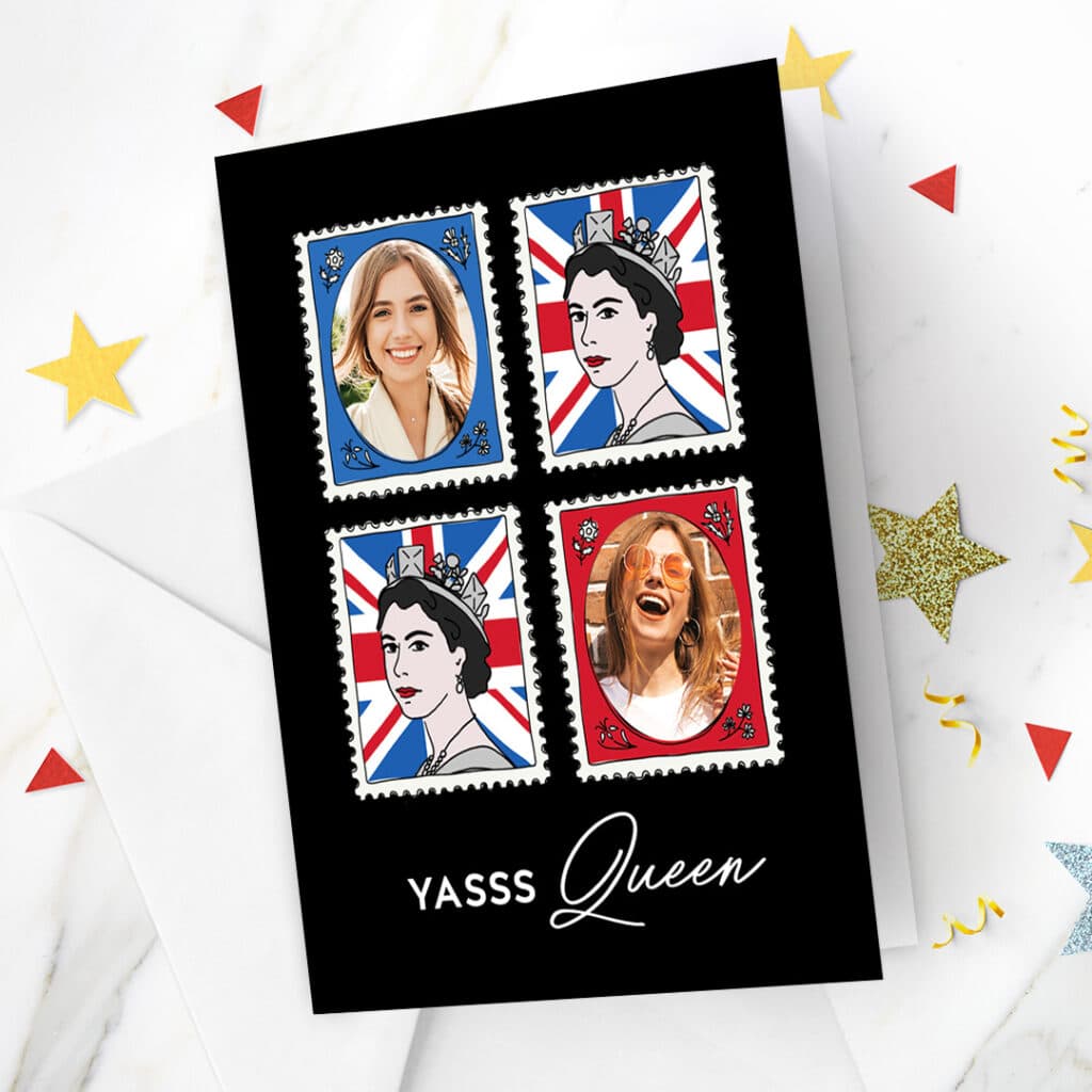 Yasss Queen Jubilee card