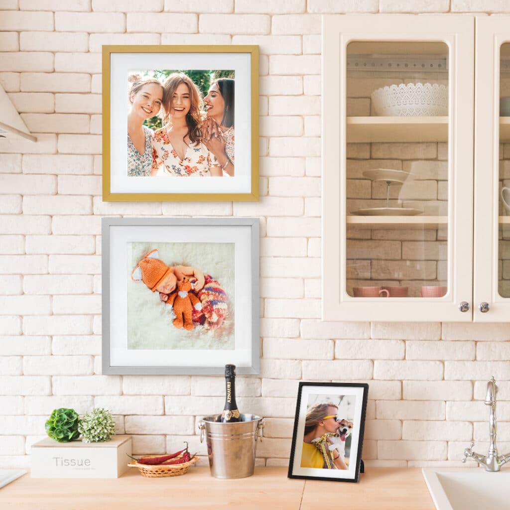 Snapfish ready made framed photo prints are perfect for any room