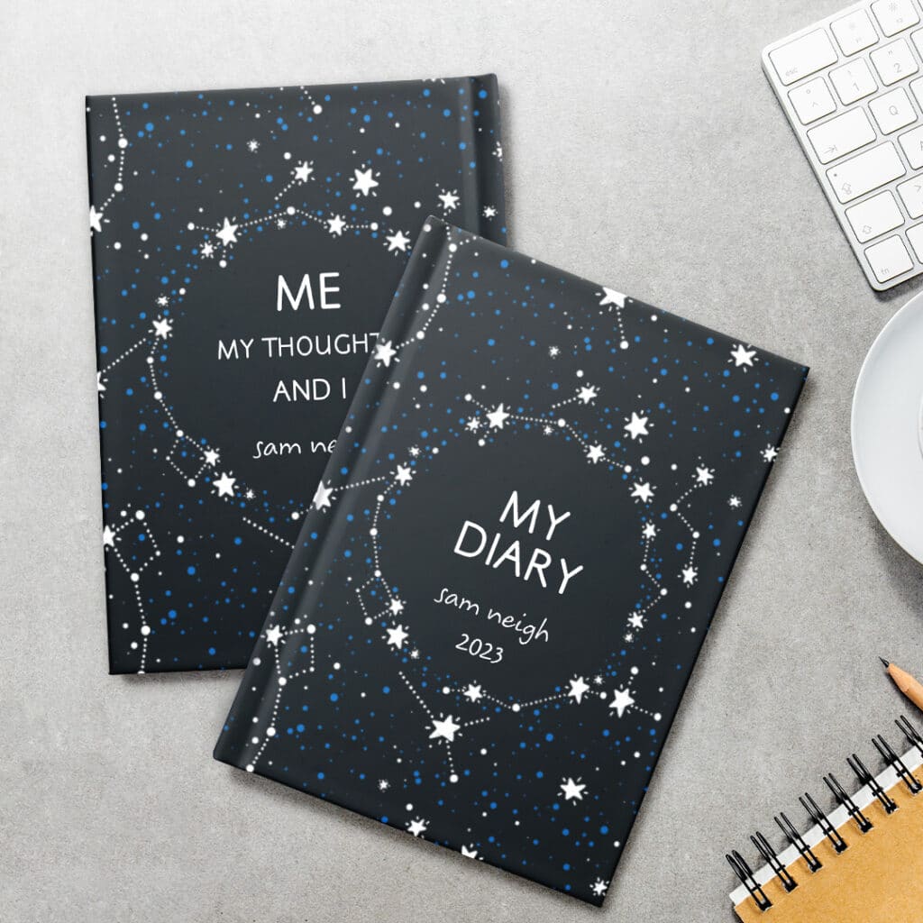 Stay Organised With Your Very Own 2023 Personalised Diary & Day Planner