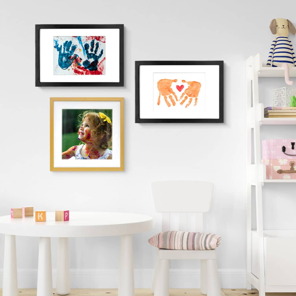 Upload photos or scans of pictures to create unique framed photo prints with Snapfish