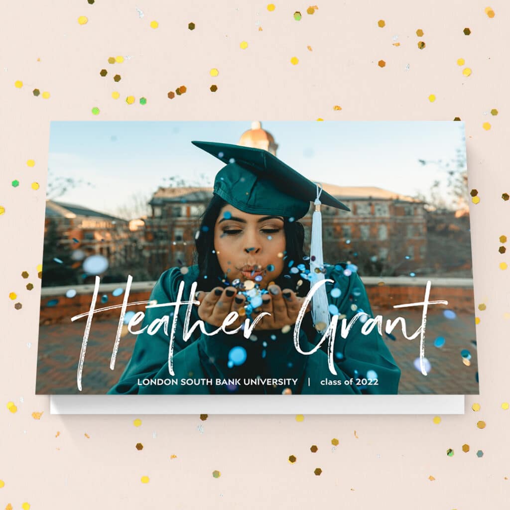 Congratulate & Celebrate Their Graduation With New Grad Card Designs