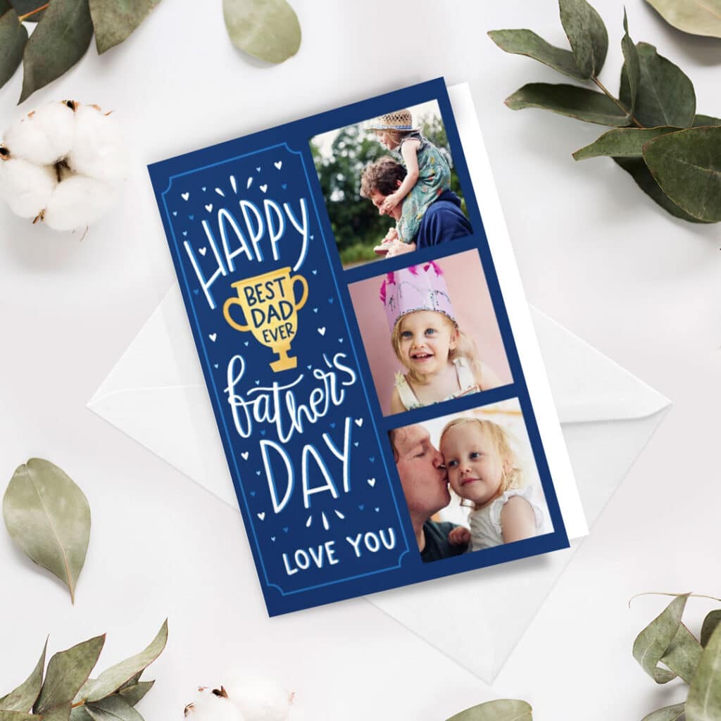 Don’t forget to pair your photo book with an equally beautiful card