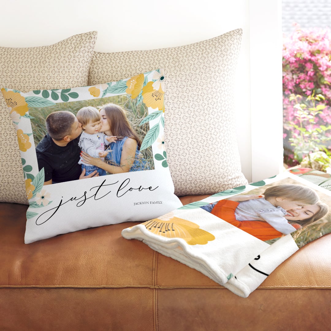 A Super Soft Blanket You Can Customise With Photos Snapfish UK