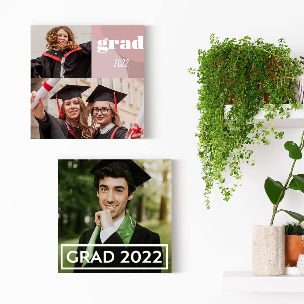 Renter-Friendly Graduation Photo Tiles