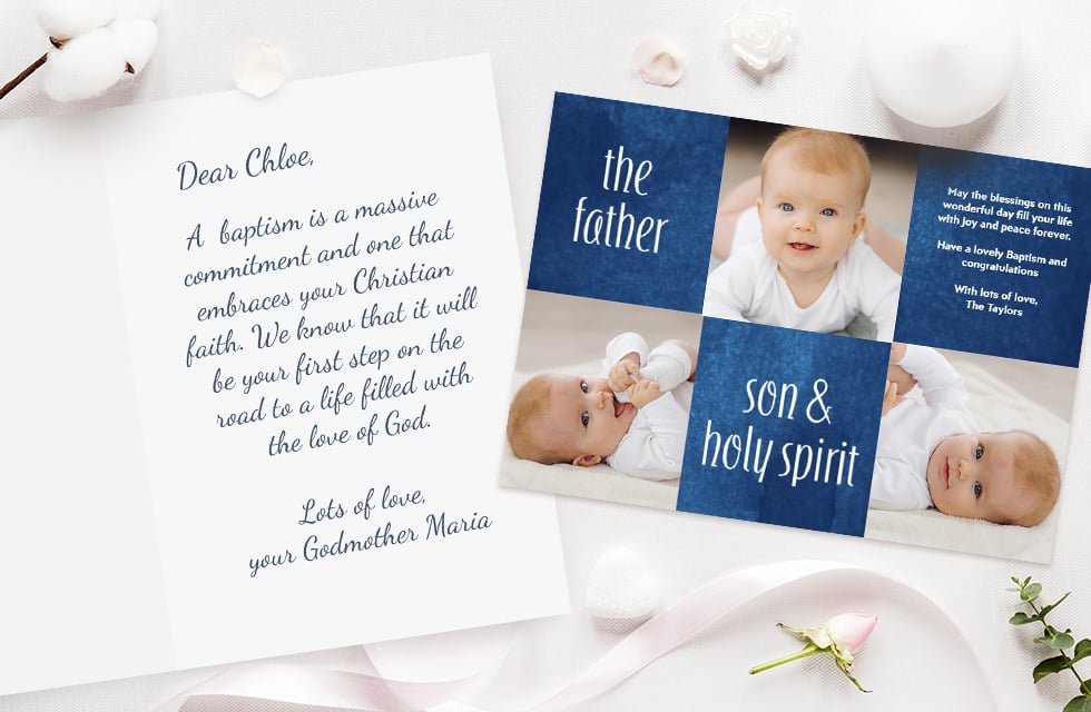 What to Write in a Baptism or Christening Card