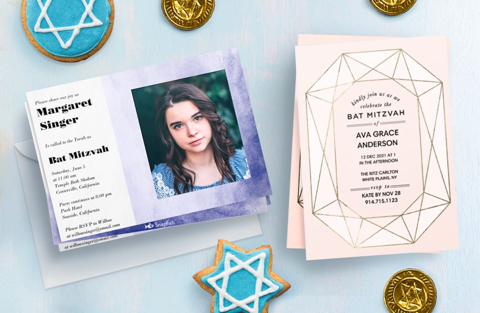 What to Write in a Bar Mitzvah & Bat Mitzvah Invitation