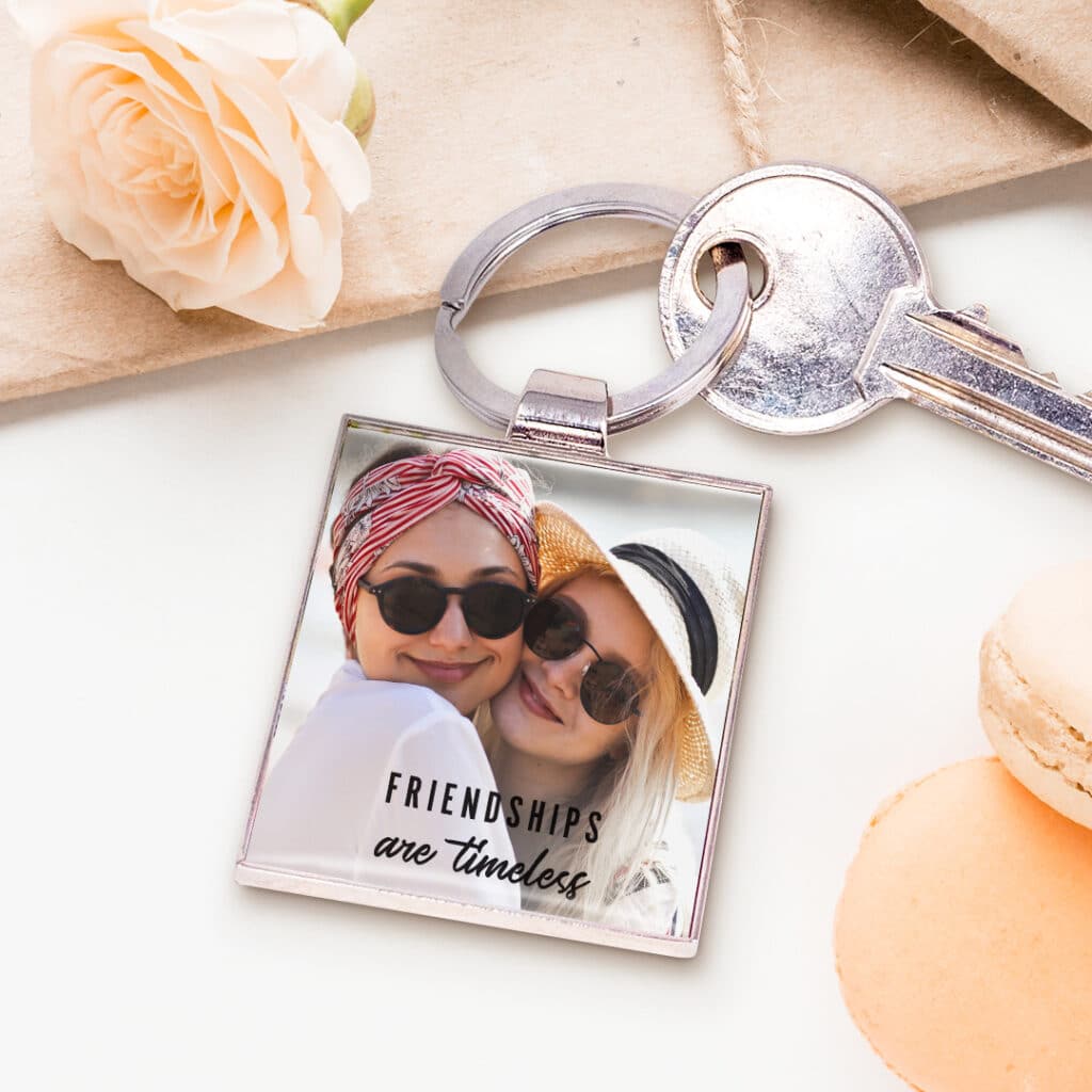Photo keyring gifts on sale