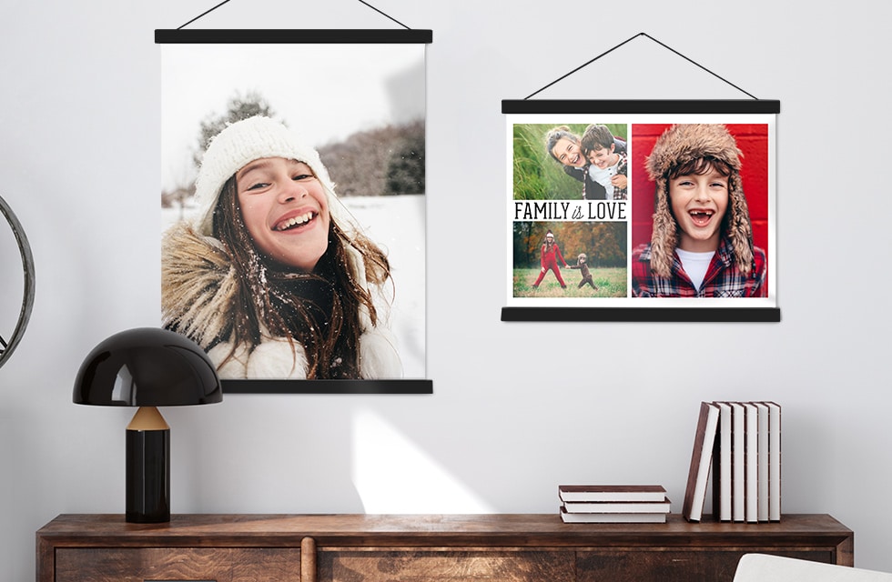 The New Hanging Poster is a Fun, Easy & Affordable Way to Display Your Favourite & Best Photos