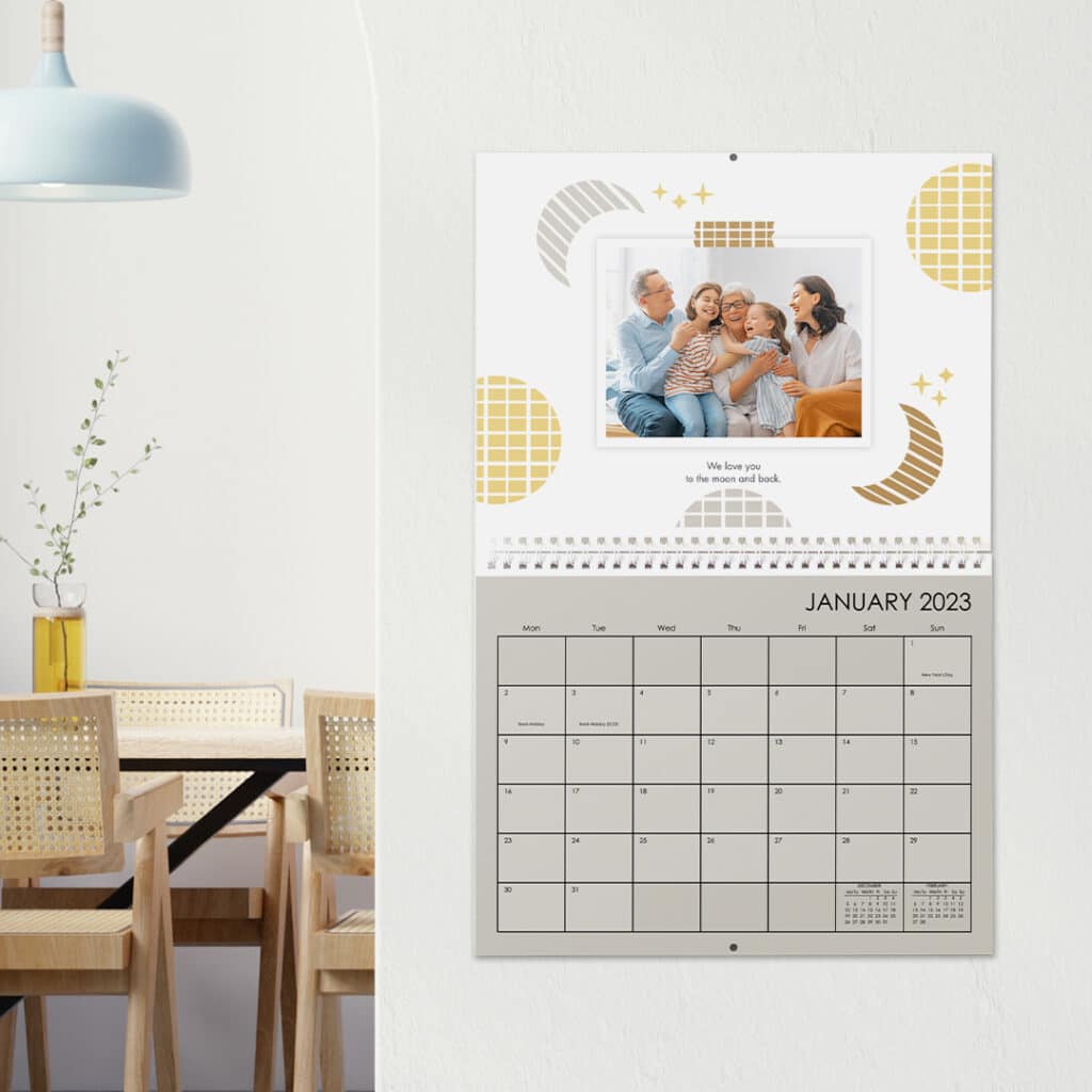 Wall Calendar "Over the Moon"