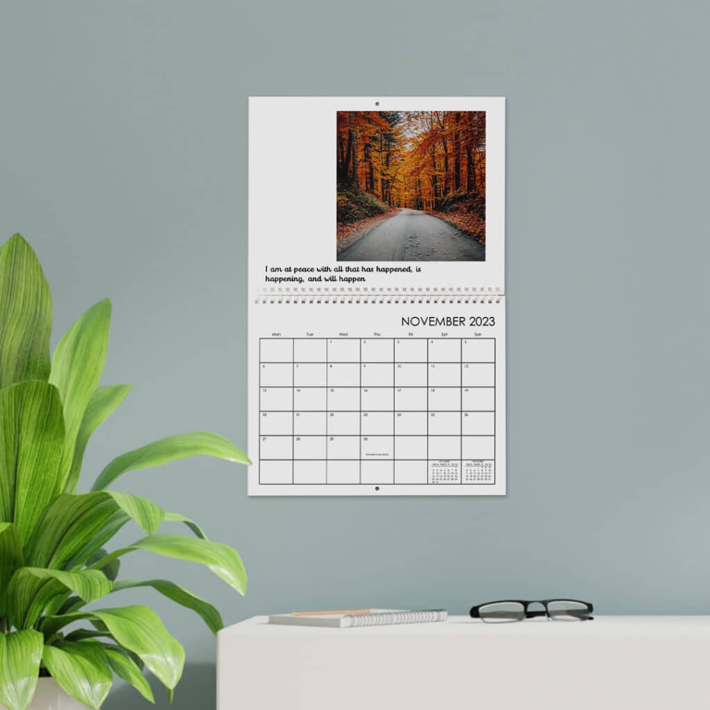 Wall Calendar "Affirmation"