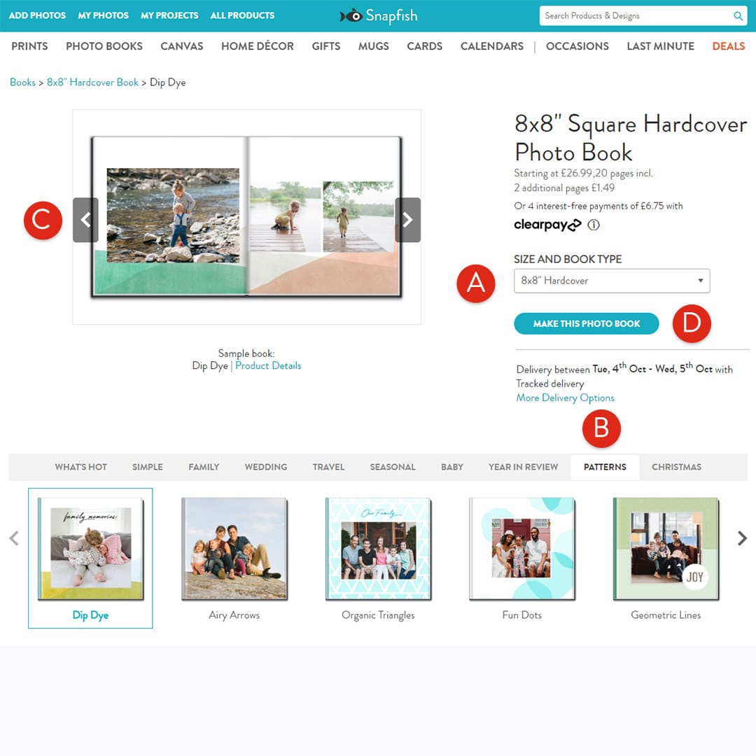 Easy fourstep guide to a perfect photo book Snapfish UK