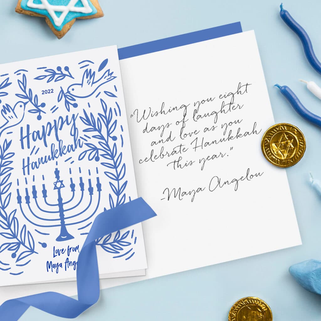 What to Write in a Hanukkah Card