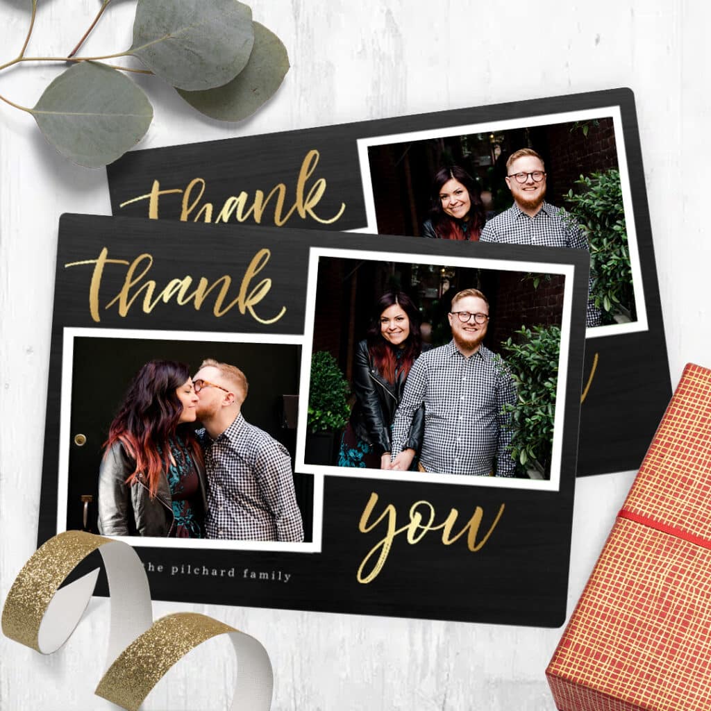 Embossed Foil Cards