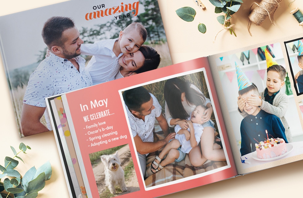 6 Steps to Make a Yearly Kid's Photo Book