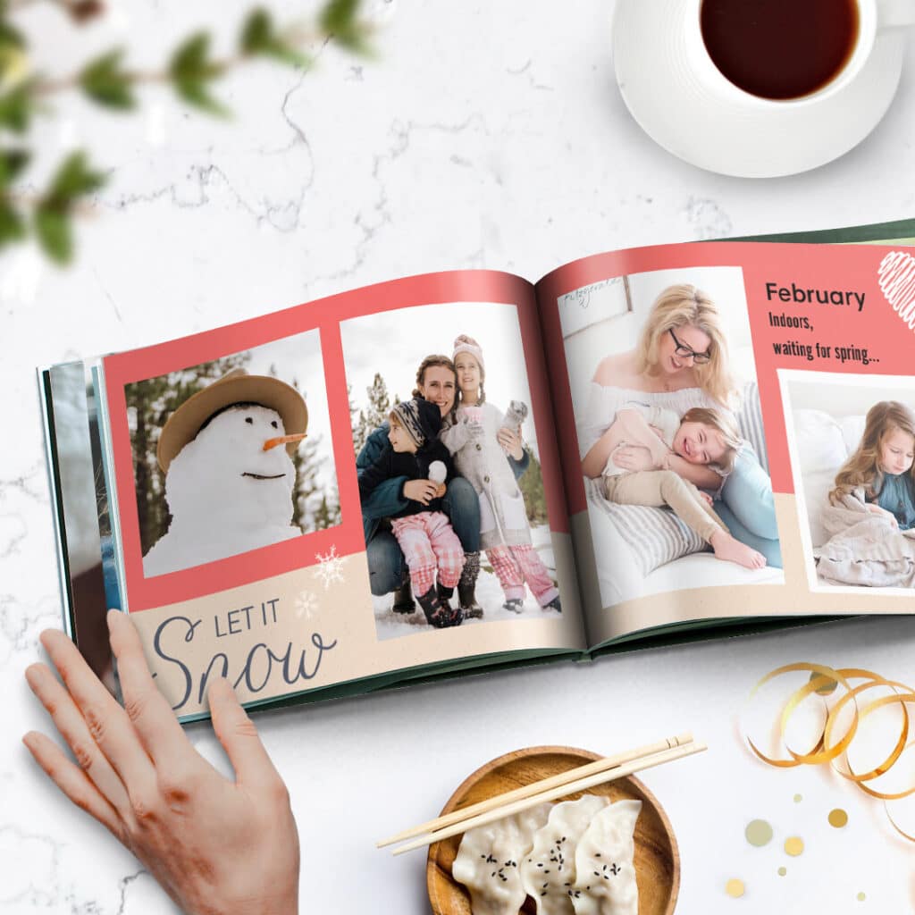 Hardcover Photo Book Family Yearbook