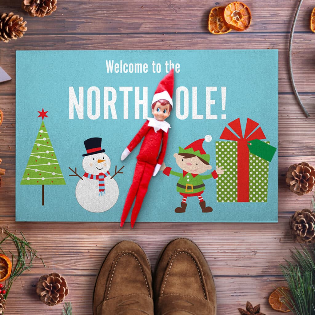 Create Custom Christmas Doormats