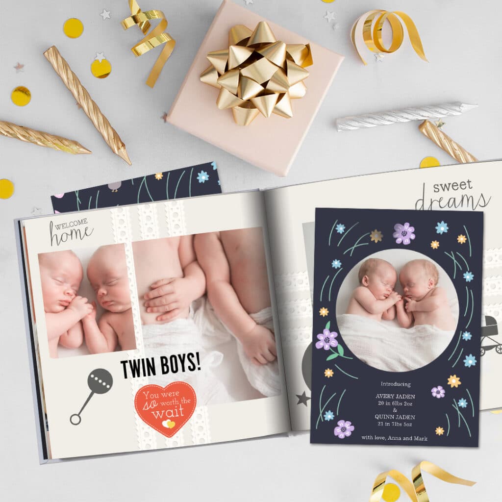 A photo book as unique as your baby