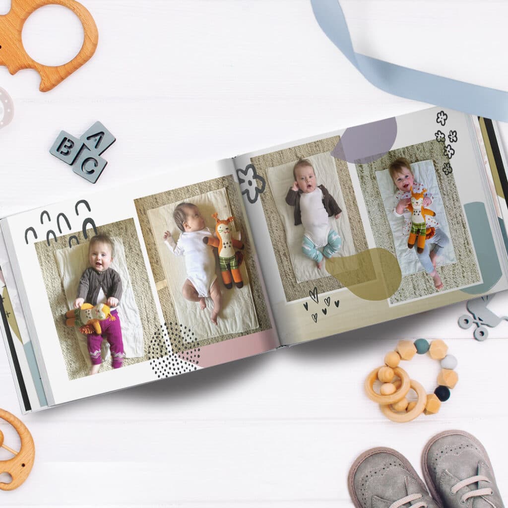 A photo book as unique as your baby