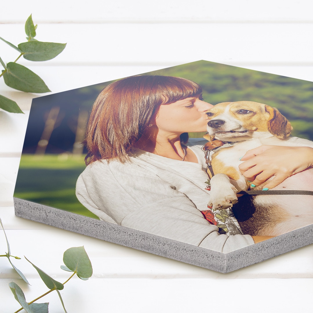 Hexagon Photo Tiles Perfect for Picture Gallery Walls Snapfish UK
