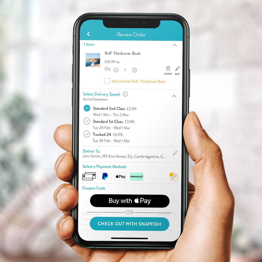 How to Print Social Media Photos in a Photo Book Snapfish UK